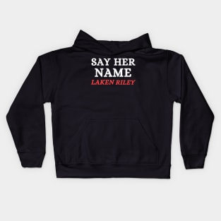 Say Her Name Laken Riley Kids Hoodie